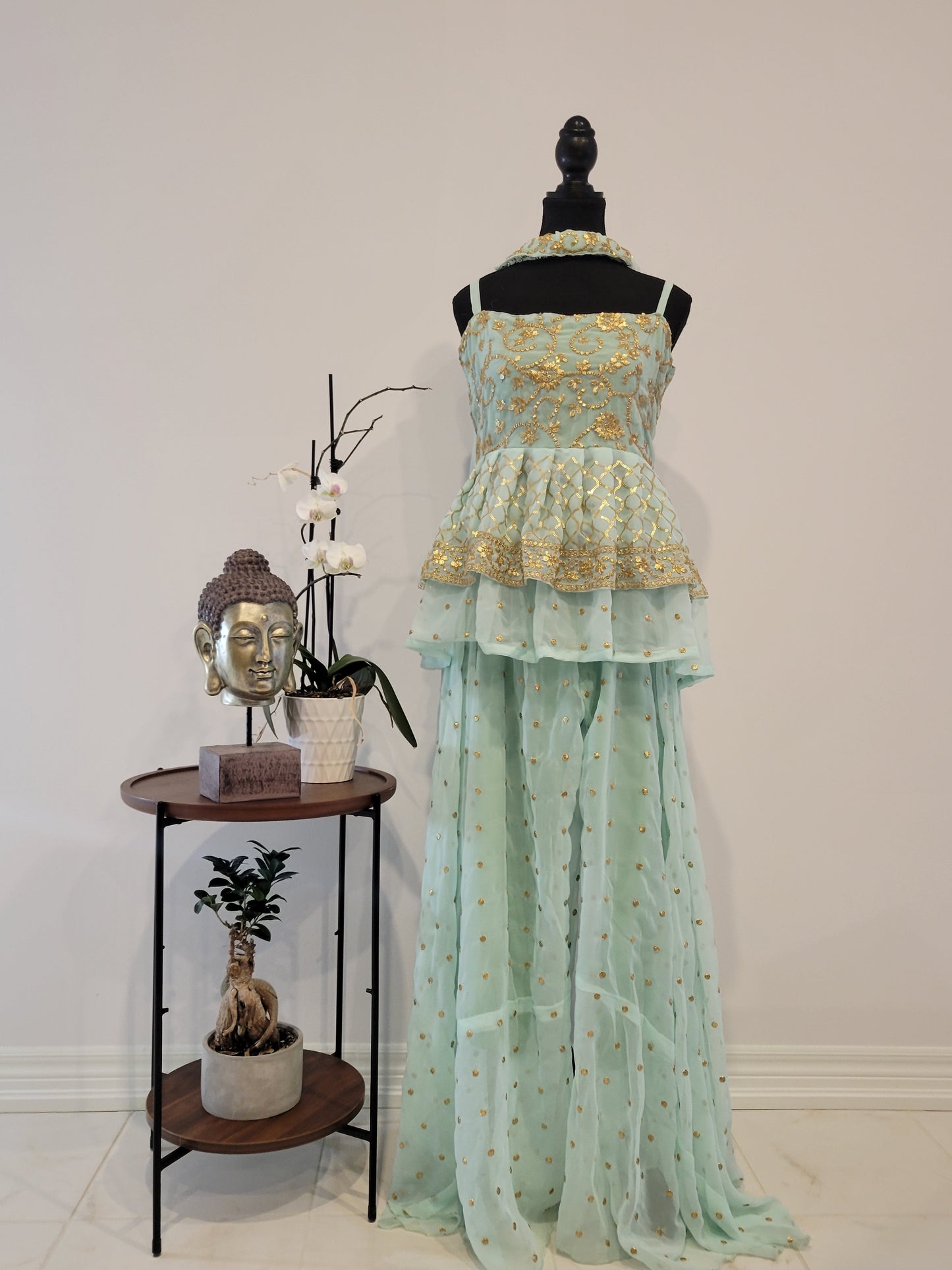 Short Kurta with Sharara Pants