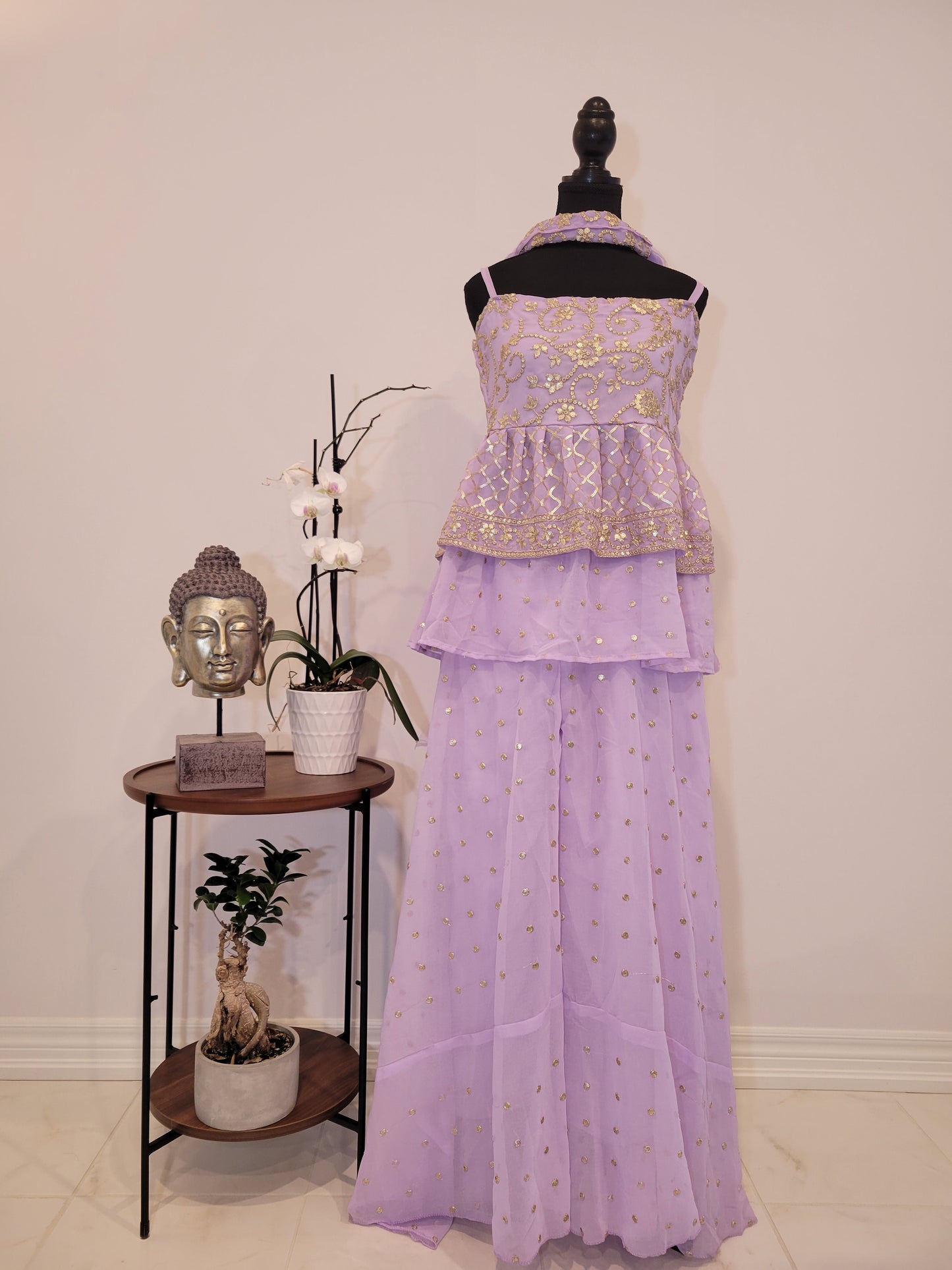 Short Kurta with Sharara Pants