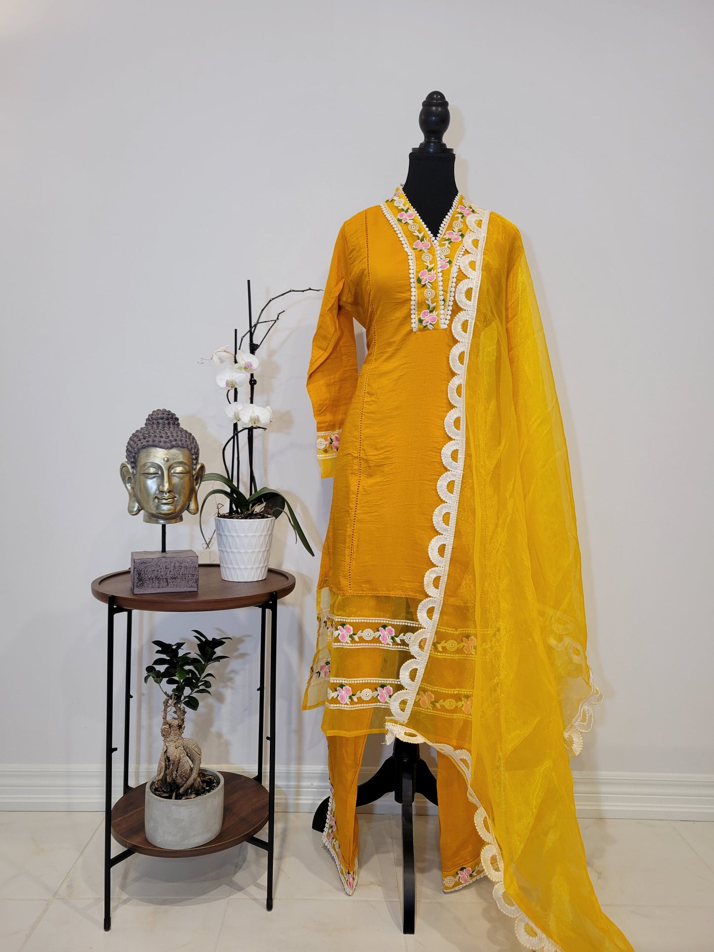 Cotton Silk Kurta Set